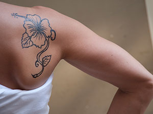 Huile d'émeu tattoo