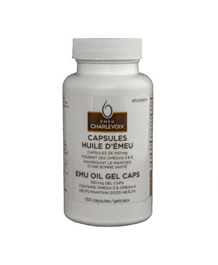 capsules d'huile d'émeu