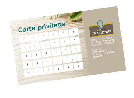 carte privilège
