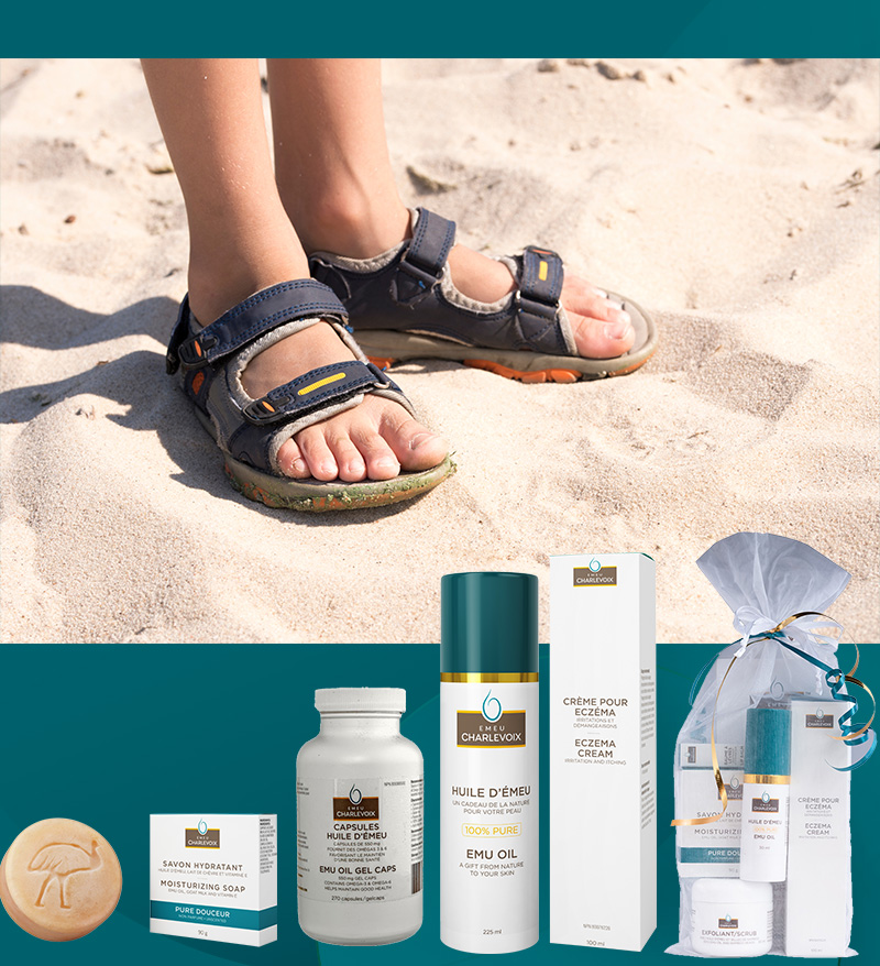 eczéma aux pieds