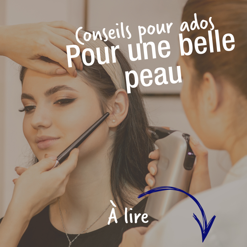 avoir une belle peau à l'adolescence